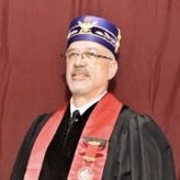 Portrait of S.G.I.G. Gerald S. Friason 33°, Illustrious Grand Secretary, King Solomon Consistory No. 20