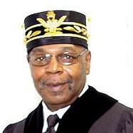 Portrait of G.I.G. Villani J. Thomas 33°, Illustrious Grand Engineer and Architect, Miami Consistory No. 26